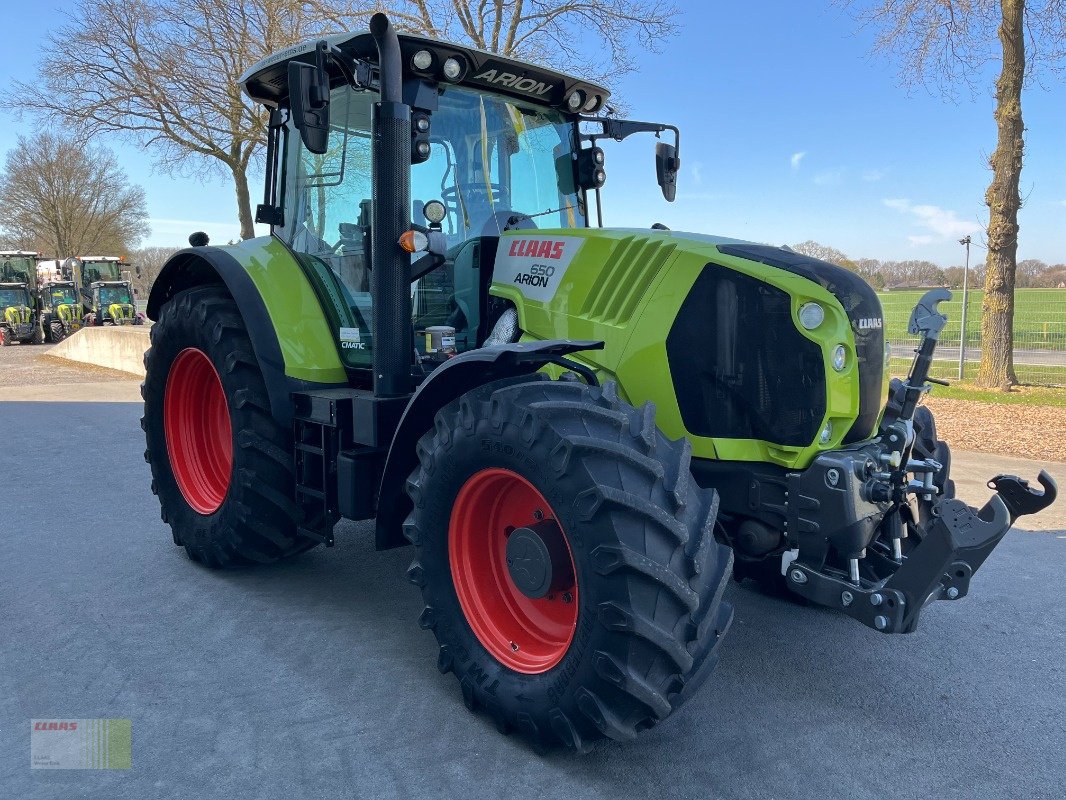 Traktor типа CLAAS ARION 650 CMATIC, nur 4.935 h. ! Triebsatz NEU !, Gebrauchtmaschine в Molbergen (Фотография 13)