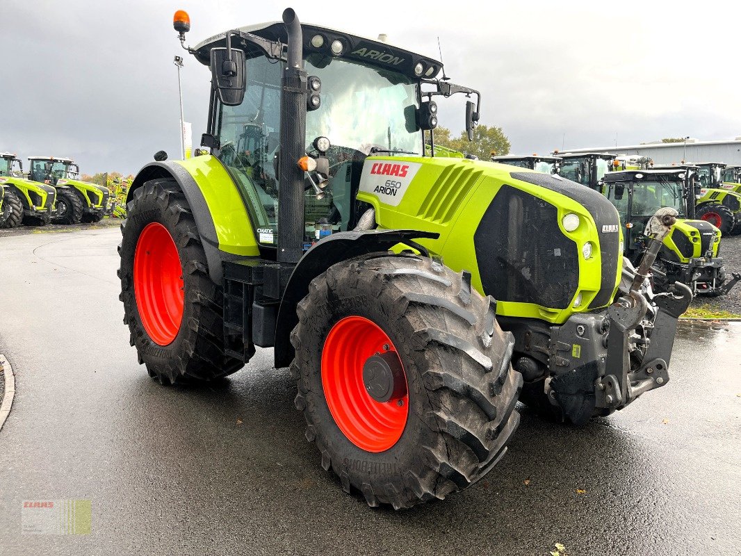 Traktor типа CLAAS ARION 650 CMATIC, S10 RTK, nur 5.128 h !, Gebrauchtmaschine в Molbergen (Фотография 1)