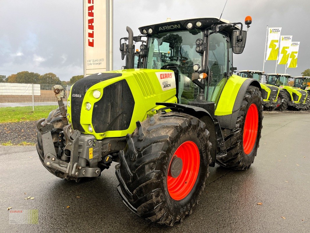 Traktor типа CLAAS ARION 650 CMATIC, S10 RTK, nur 5.128 h !, Gebrauchtmaschine в Molbergen (Фотография 2)