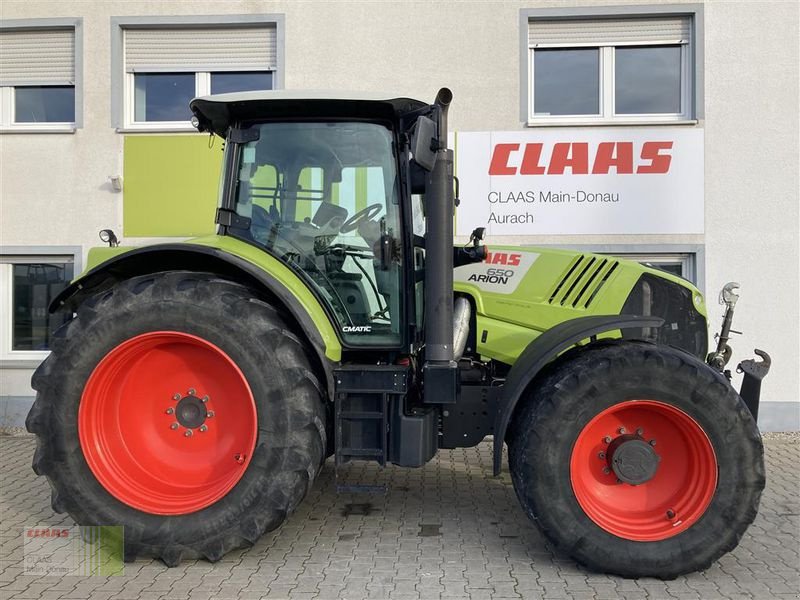 Traktor des Typs CLAAS ARION 650 CMATIC, Gebrauchtmaschine in Aurach (Bild 3)