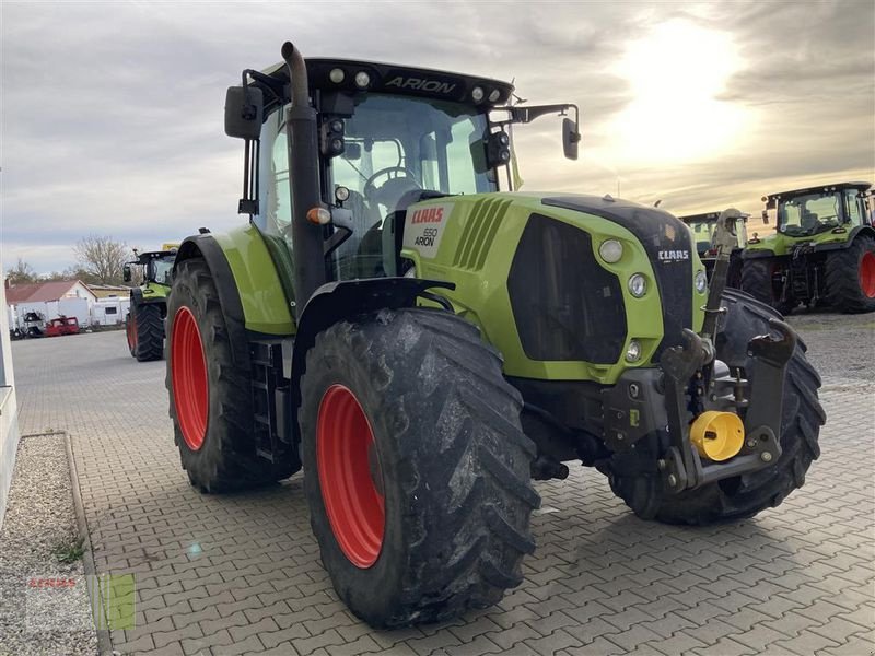 Traktor des Typs CLAAS ARION 650 CMATIC, Gebrauchtmaschine in Aurach (Bild 8)