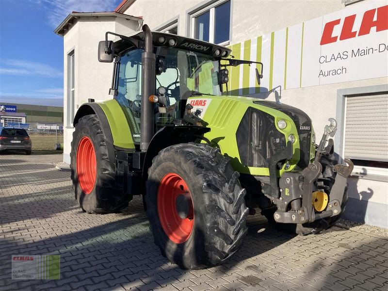Traktor des Typs CLAAS ARION 650 CMATIC, Gebrauchtmaschine in Aurach (Bild 8)