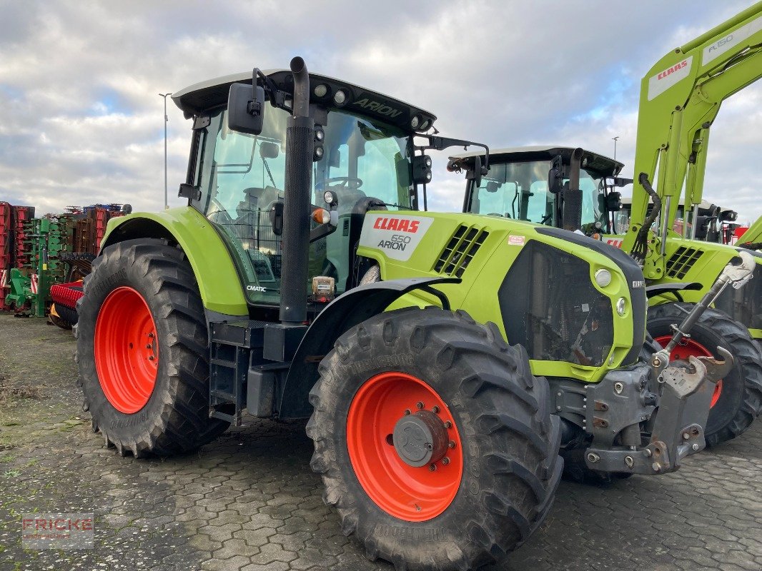 Traktor of the type CLAAS Arion 650 CMatic, Gebrauchtmaschine in Bockel - Gyhum (Picture 8)