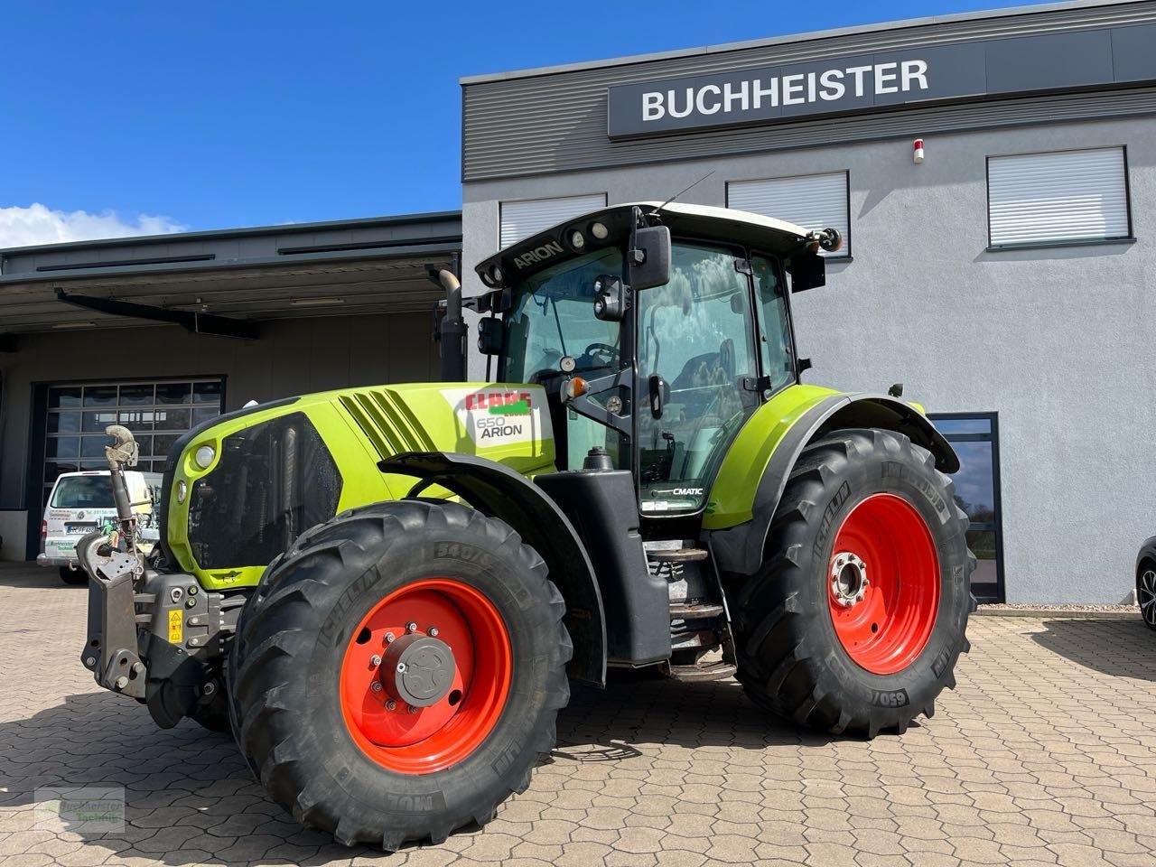Traktor a típus CLAAS Arion 650 CMatic, Gebrauchtmaschine ekkor: Coppenbruegge (Kép 6)