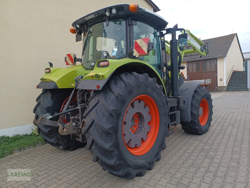 Traktor of the type CLAAS Arion 650 Hexashift Cebis + FL 120, Gebrauchtmaschine in Langenwetzendorf (Picture 7)