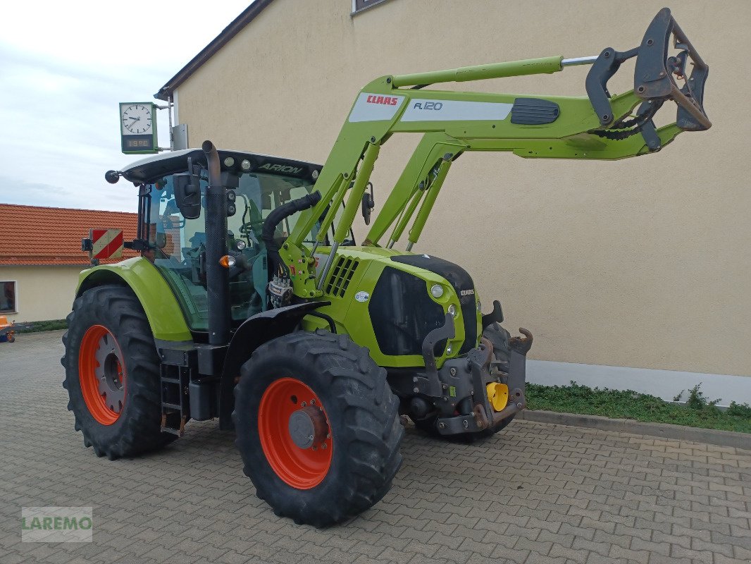 Traktor of the type CLAAS Arion 650 Hexashift Cebis + FL 120, Gebrauchtmaschine in Langenwetzendorf (Picture 2)