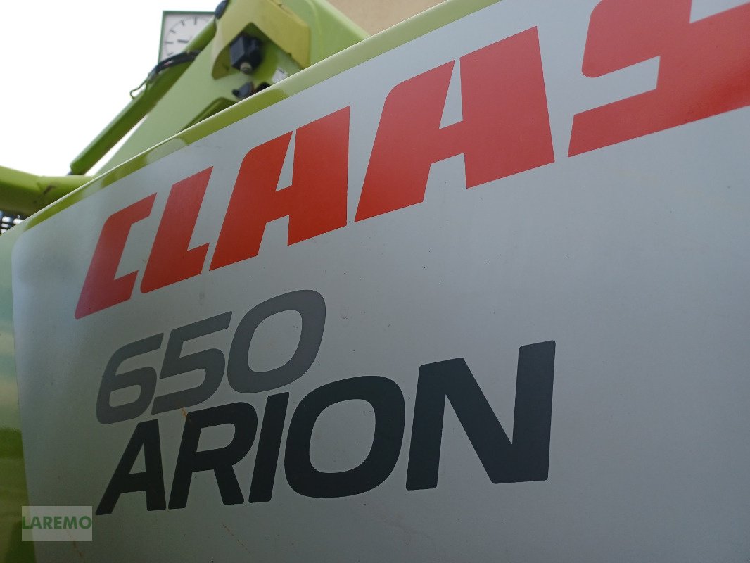 Traktor of the type CLAAS Arion 650 Hexashift Cebis + FL 120, Gebrauchtmaschine in Langenwetzendorf (Picture 20)