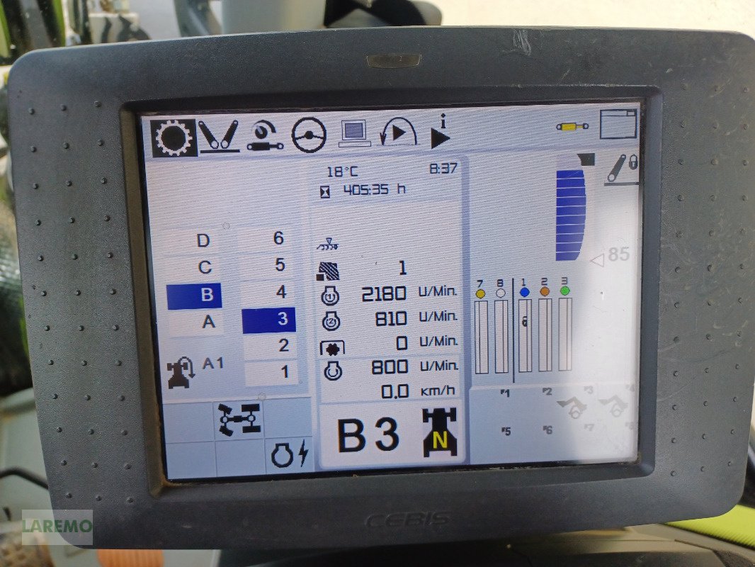 Traktor of the type CLAAS Arion 650 Hexashift Cebis + FL 120, Gebrauchtmaschine in Langenwetzendorf (Picture 17)