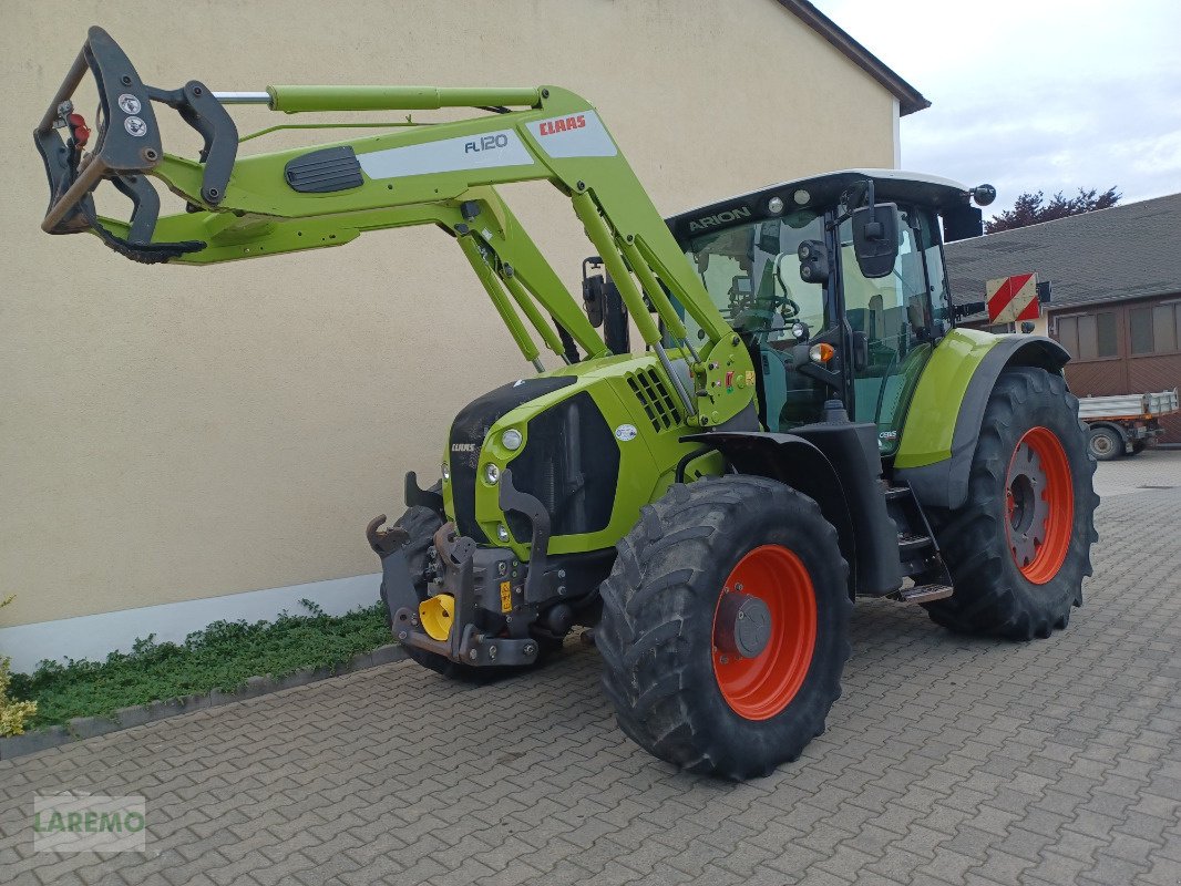 Traktor a típus CLAAS Arion 650 Hexashift Cebis + FL 120, Gebrauchtmaschine ekkor: Langenwetzendorf (Kép 1)