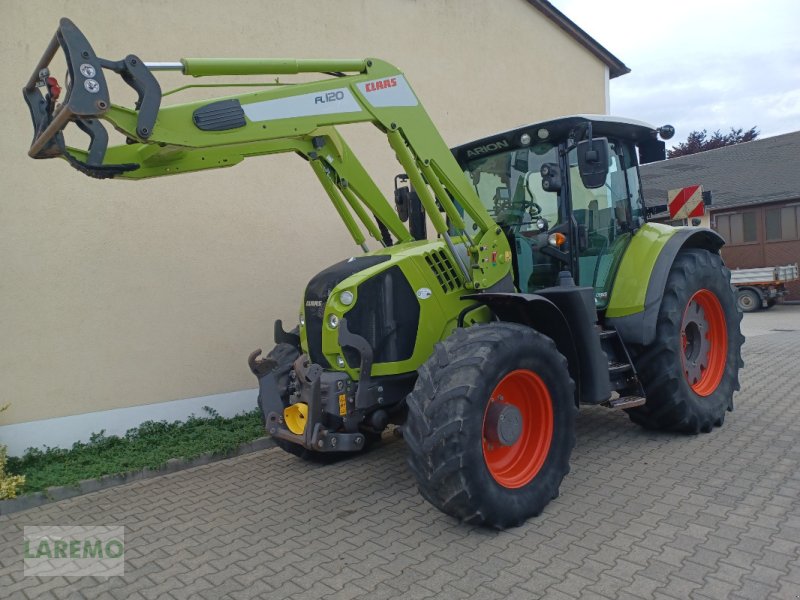 Traktor a típus CLAAS Arion 650 Hexashift Cebis + FL 120, Gebrauchtmaschine ekkor: Langenwetzendorf (Kép 1)