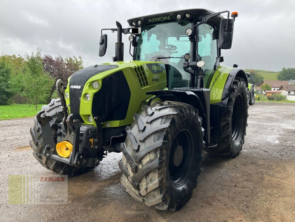 Traktor от тип CLAAS Arion 650 HEXASHIFT CEBIS, Gebrauchtmaschine в Cham (Снимка 1)