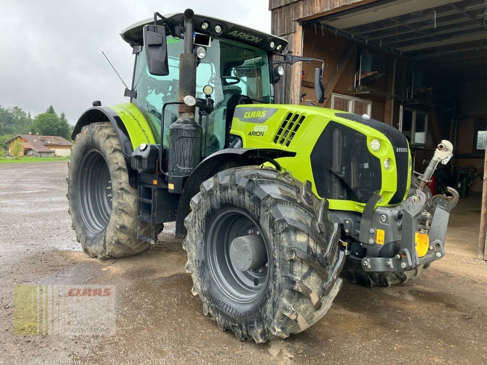 Traktor от тип CLAAS Arion 650 HEXASHIFT CEBIS, Gebrauchtmaschine в Cham (Снимка 3)