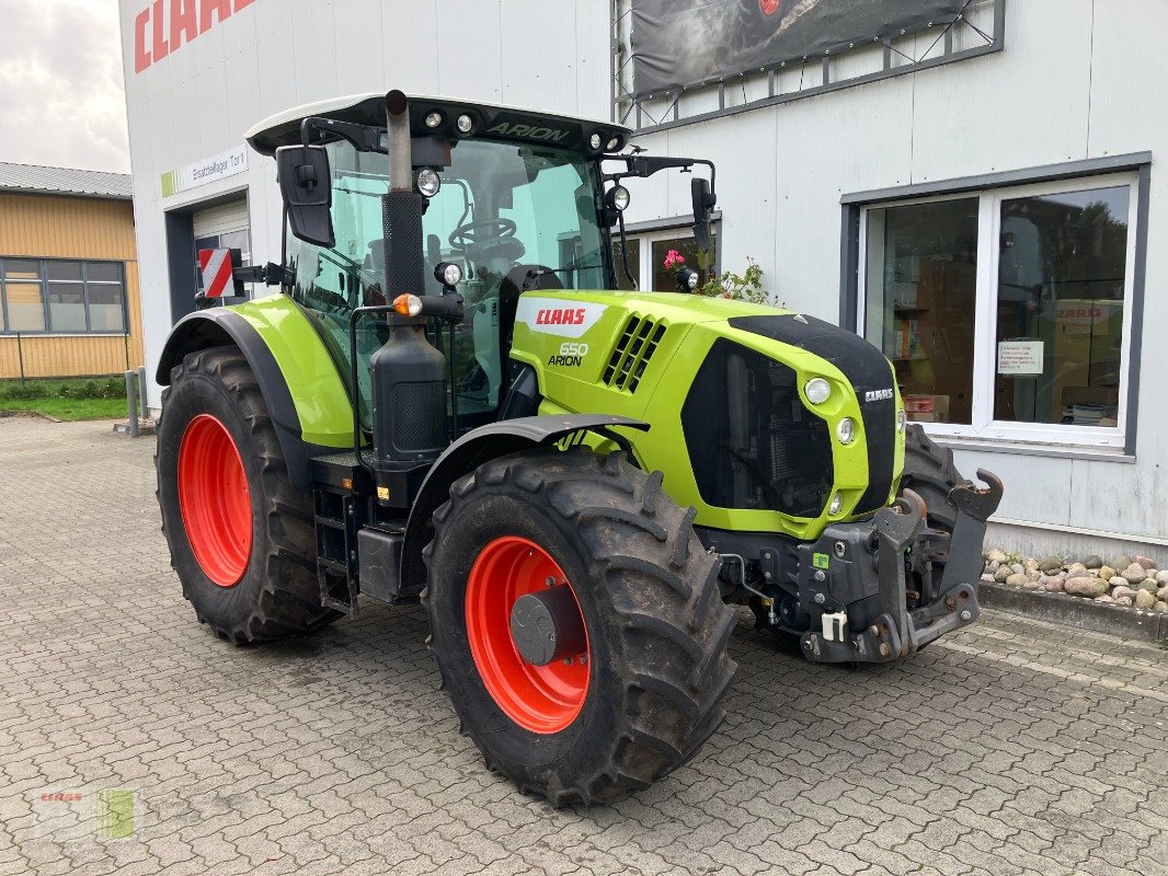 Traktor tip CLAAS ARION 650 HEXASHIFT CIS, Gebrauchtmaschine in Weddingstedt (Poză 4)