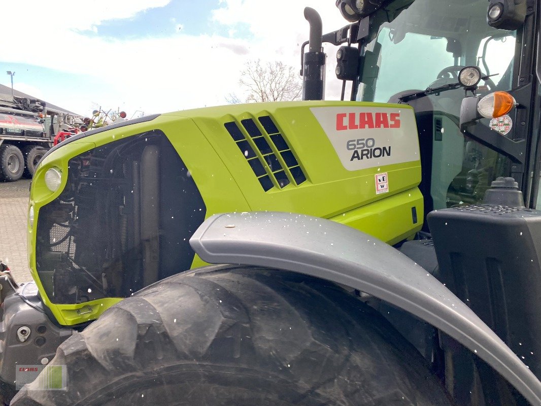 Traktor des Typs CLAAS ARION 650 HEXASHIFT CIS, Gebrauchtmaschine in Risum-Lindholm (Bild 13)