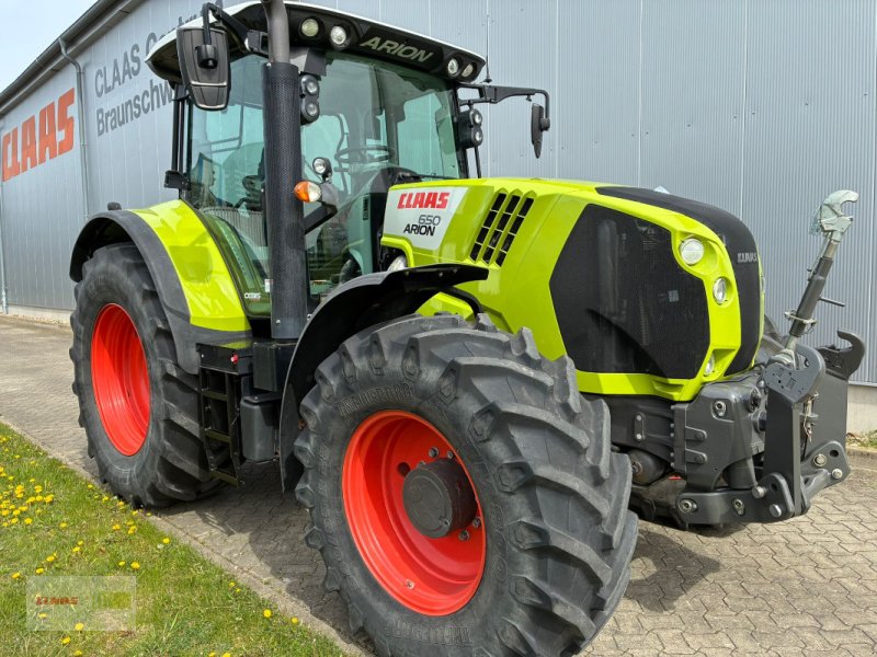 Traktor des Typs CLAAS Arion 650 Hexashift, Gebrauchtmaschine in Schwülper (Bild 1)