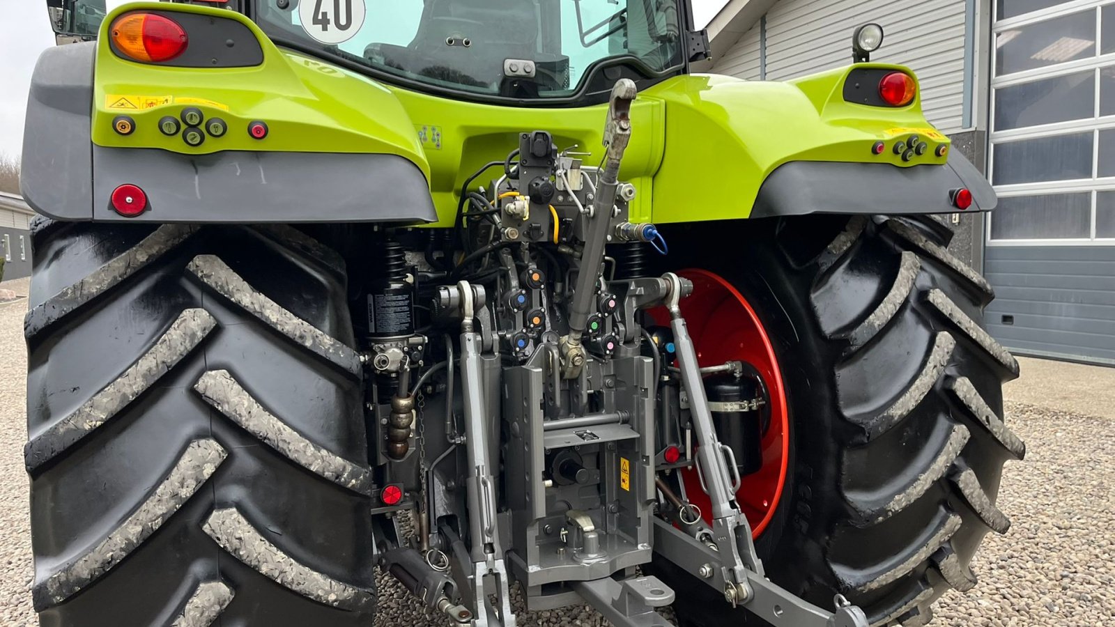 Traktor от тип CLAAS ARION 650 med frontlift og frontlæsser, Gebrauchtmaschine в Lintrup (Снимка 8)