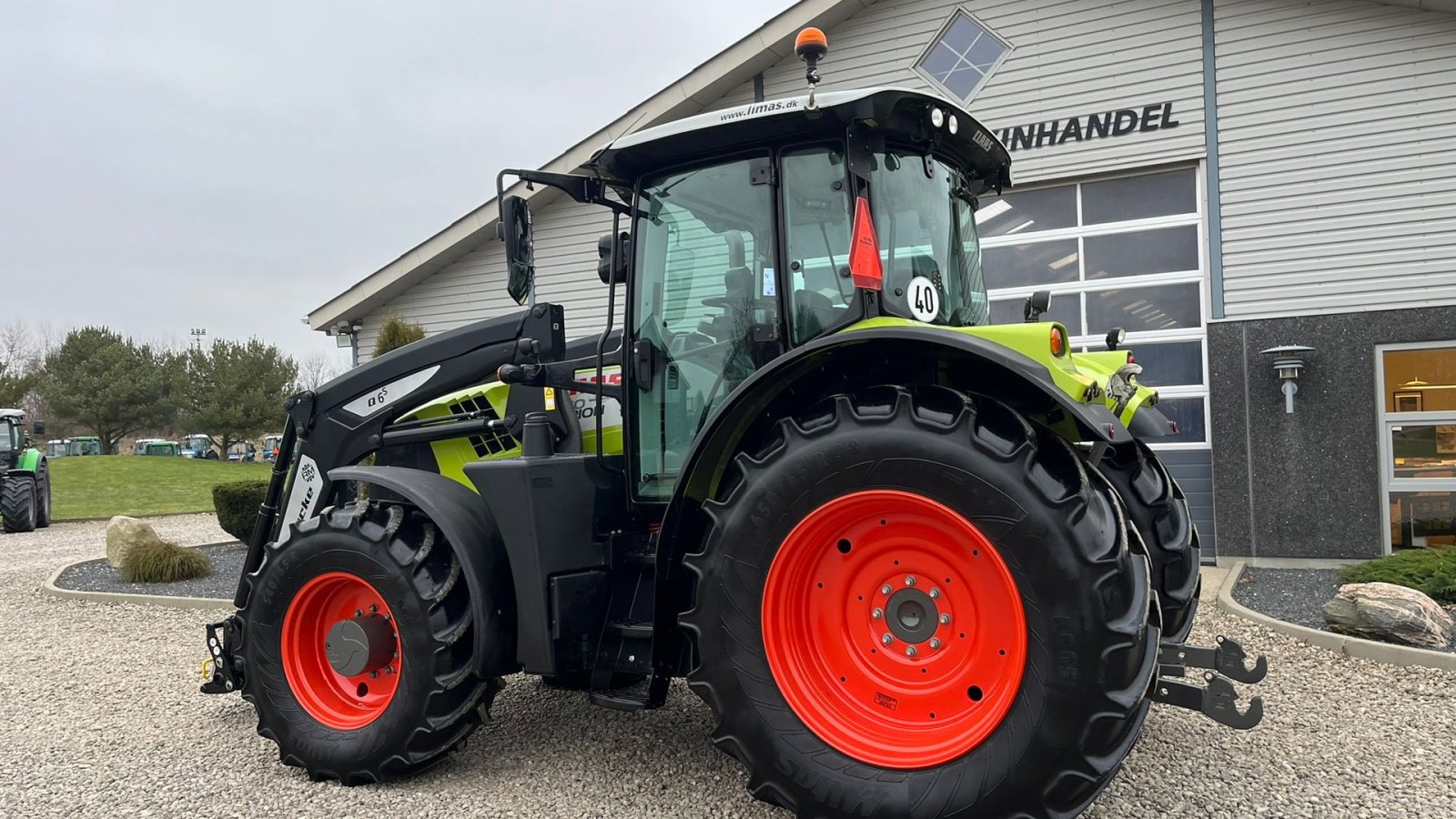 Traktor от тип CLAAS ARION 650 med frontlift og frontlæsser, Gebrauchtmaschine в Lintrup (Снимка 10)