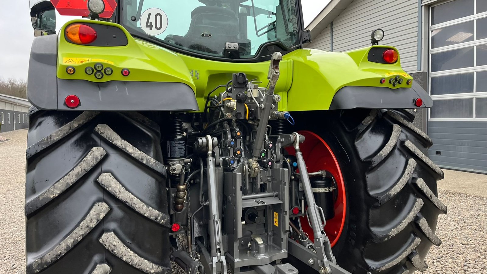 Traktor от тип CLAAS ARION 650 med frontlift og frontlæsser, Gebrauchtmaschine в Lintrup (Снимка 7)