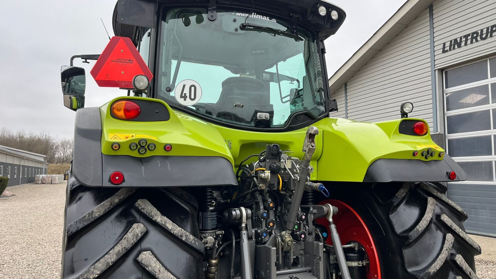 Traktor от тип CLAAS ARION 650 med frontlift og frontlæsser, Gebrauchtmaschine в Lintrup (Снимка 9)