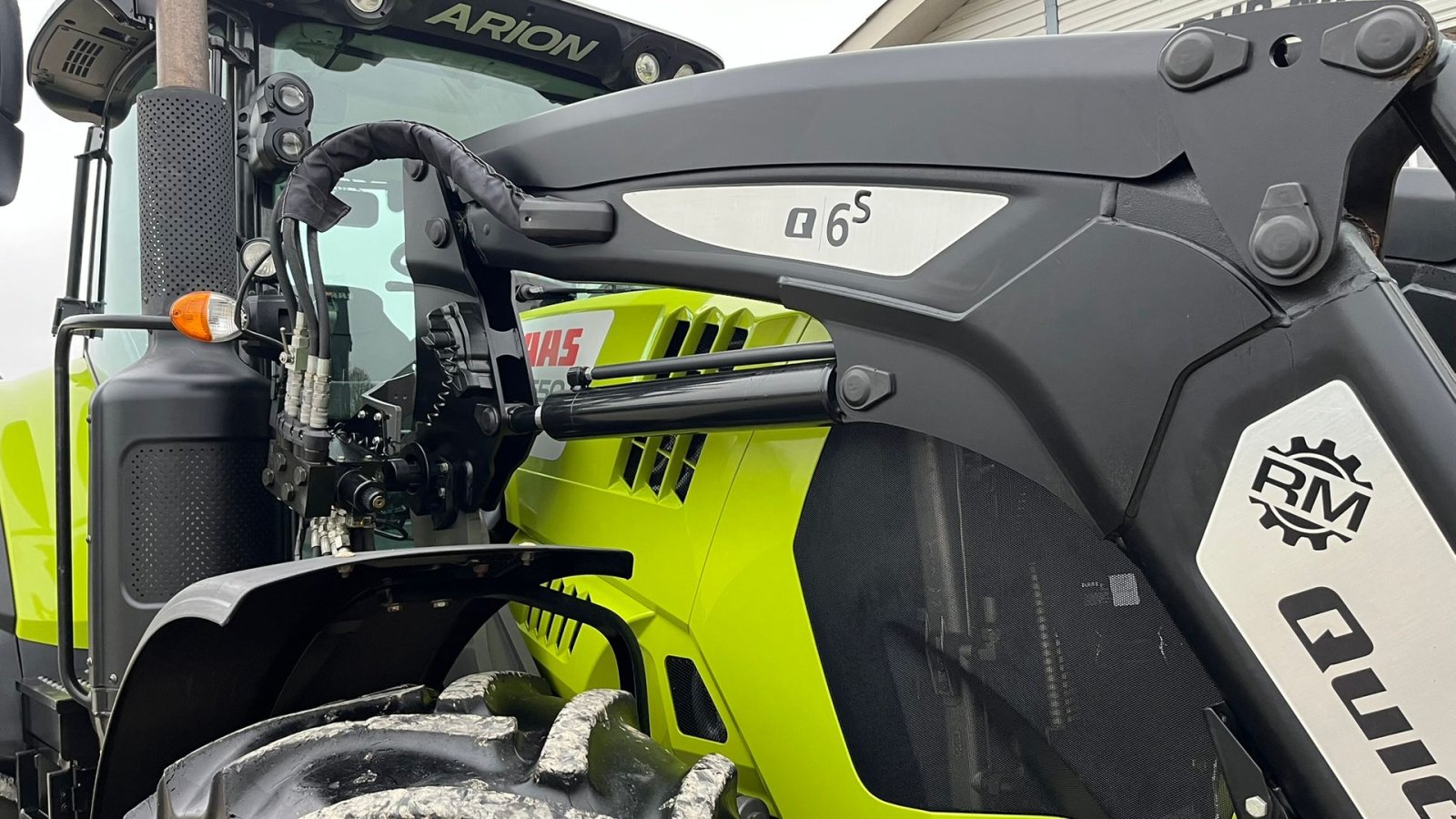 Traktor от тип CLAAS ARION 650 med frontlift og frontlæsser, Gebrauchtmaschine в Lintrup (Снимка 24)