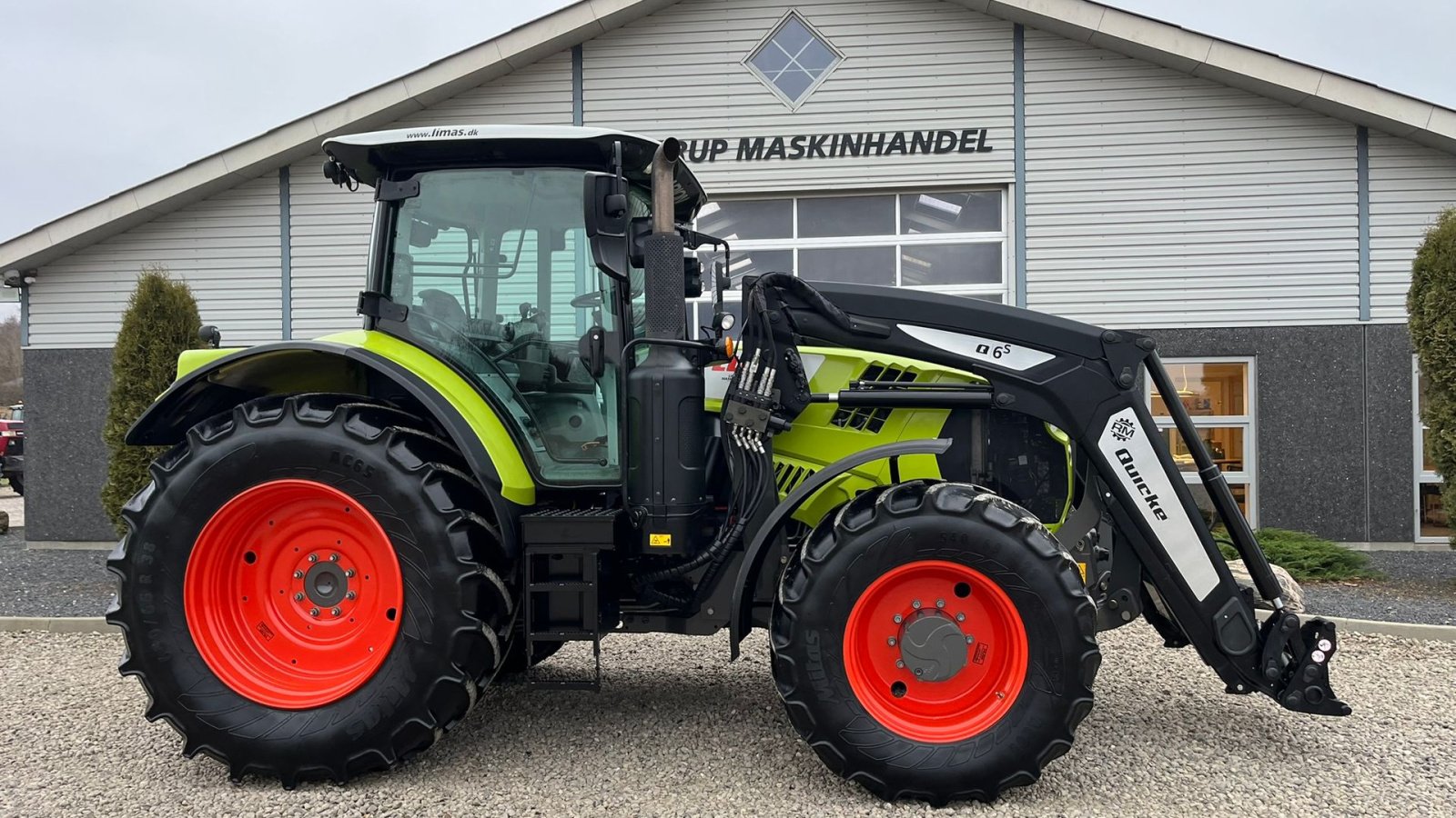 Traktor от тип CLAAS ARION 650 med frontlift og frontlæsser, Gebrauchtmaschine в Lintrup (Снимка 21)