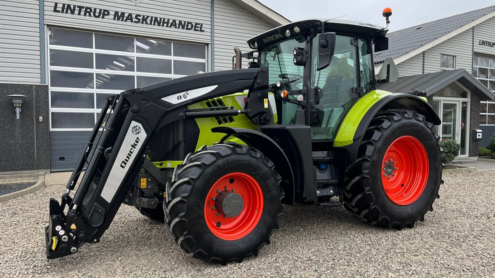 Traktor от тип CLAAS ARION 650 med frontlift og frontlæsser, Gebrauchtmaschine в Lintrup (Снимка 2)
