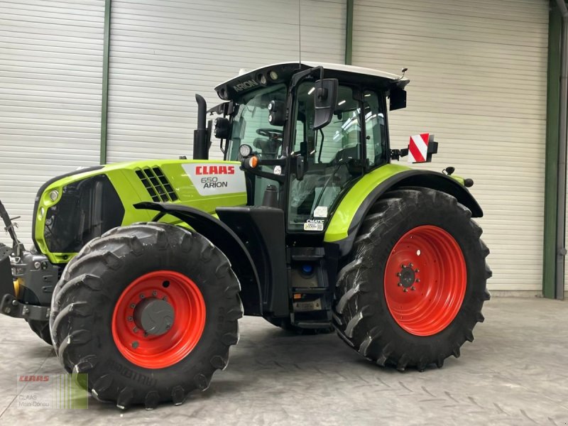 Traktor типа CLAAS ARION 650 St4 CMATIC, Gebrauchtmaschine в Vohburg