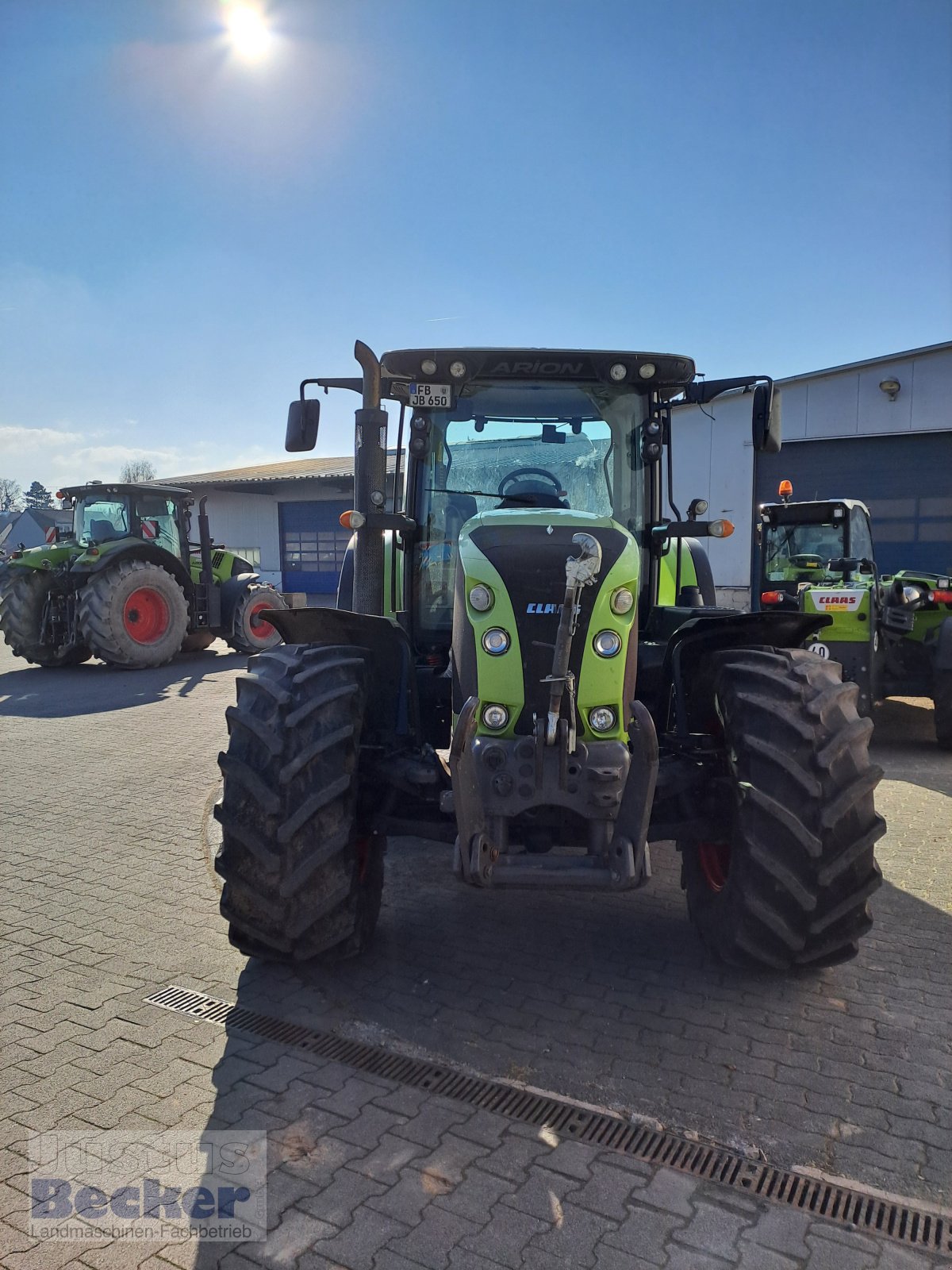 Traktor of the type CLAAS Arion 650 T4i, Gebrauchtmaschine in Weimar-Niederwalgern (Picture 4)