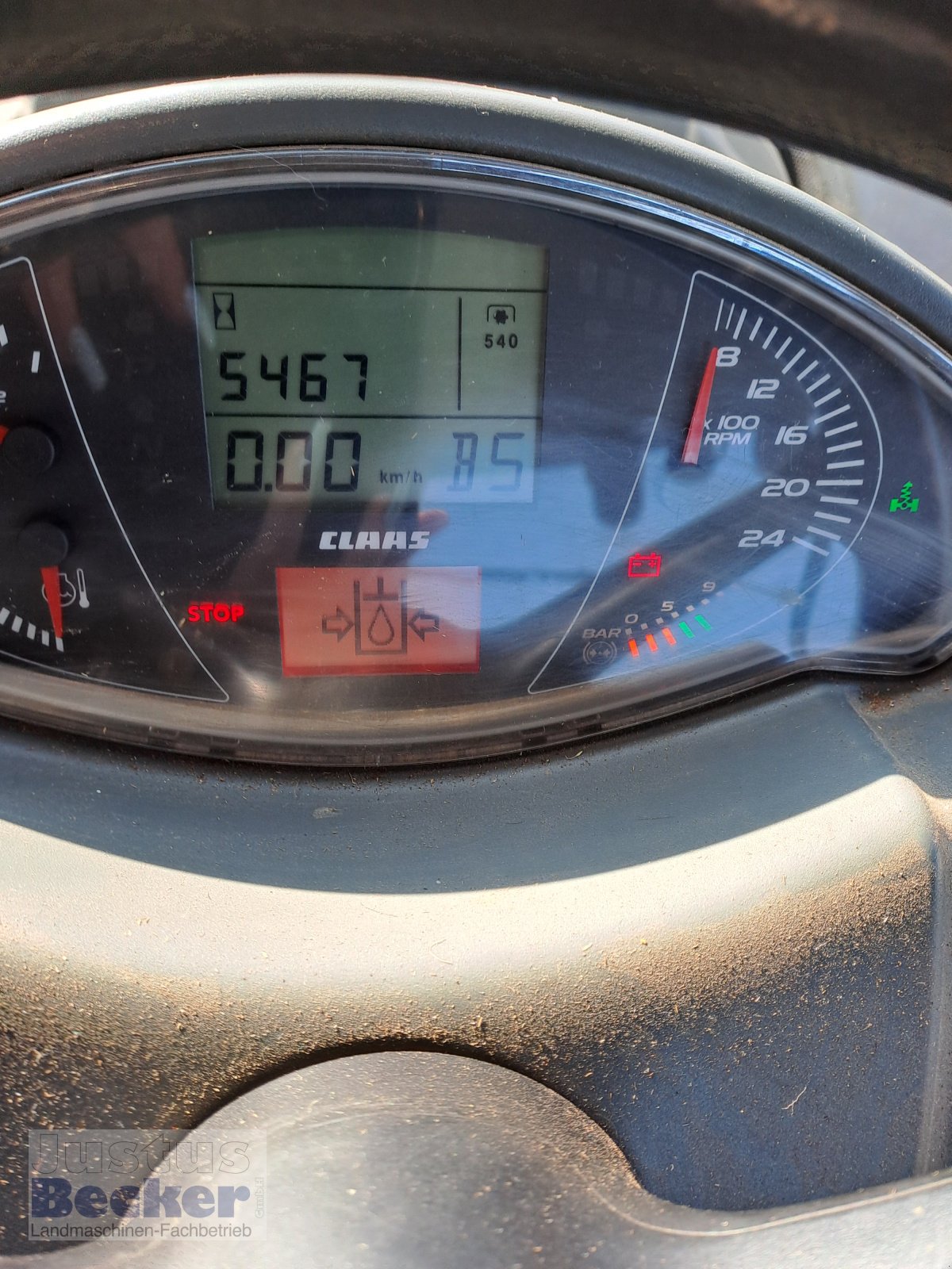 Traktor of the type CLAAS Arion 650 T4i, Gebrauchtmaschine in Weimar-Niederwalgern (Picture 8)