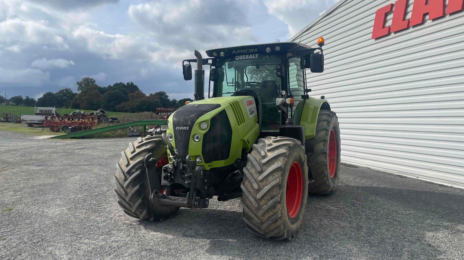 Traktor des Typs CLAAS ARION 650, Gebrauchtmaschine in ST ELIX THEUX (Bild 8)