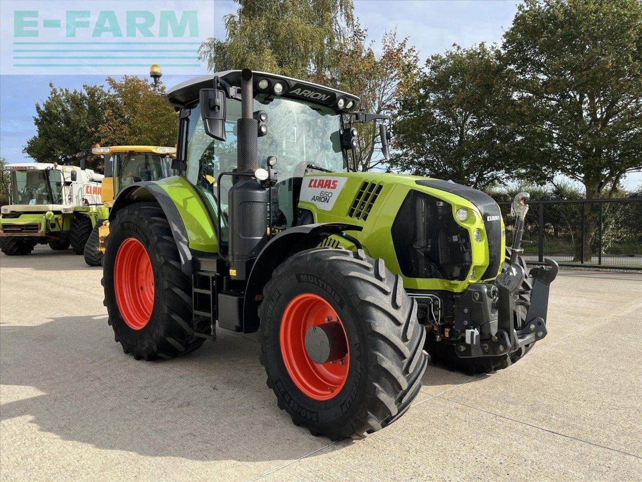 Traktor типа CLAAS ARION 650, Gebrauchtmaschine в SUFFOLK (Фотография 3)