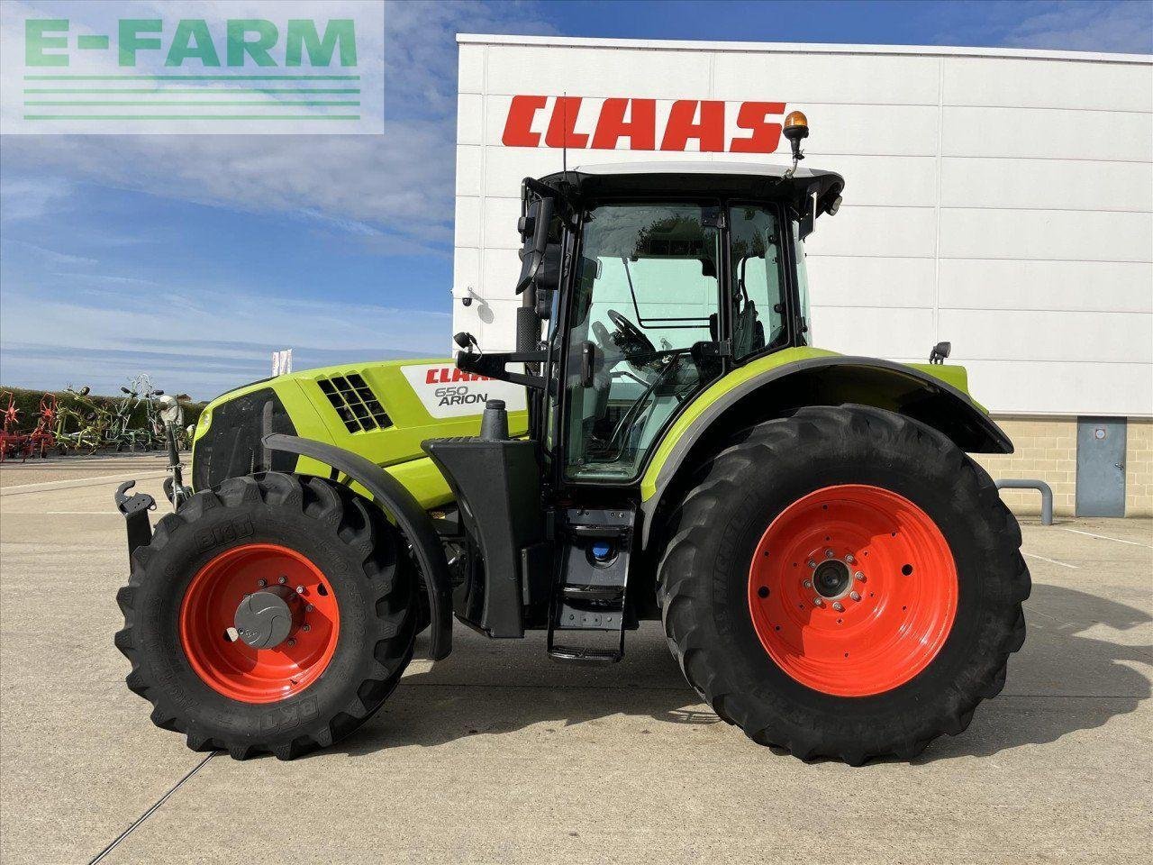 Traktor типа CLAAS ARION 650, Gebrauchtmaschine в SUFFOLK (Фотография 10)