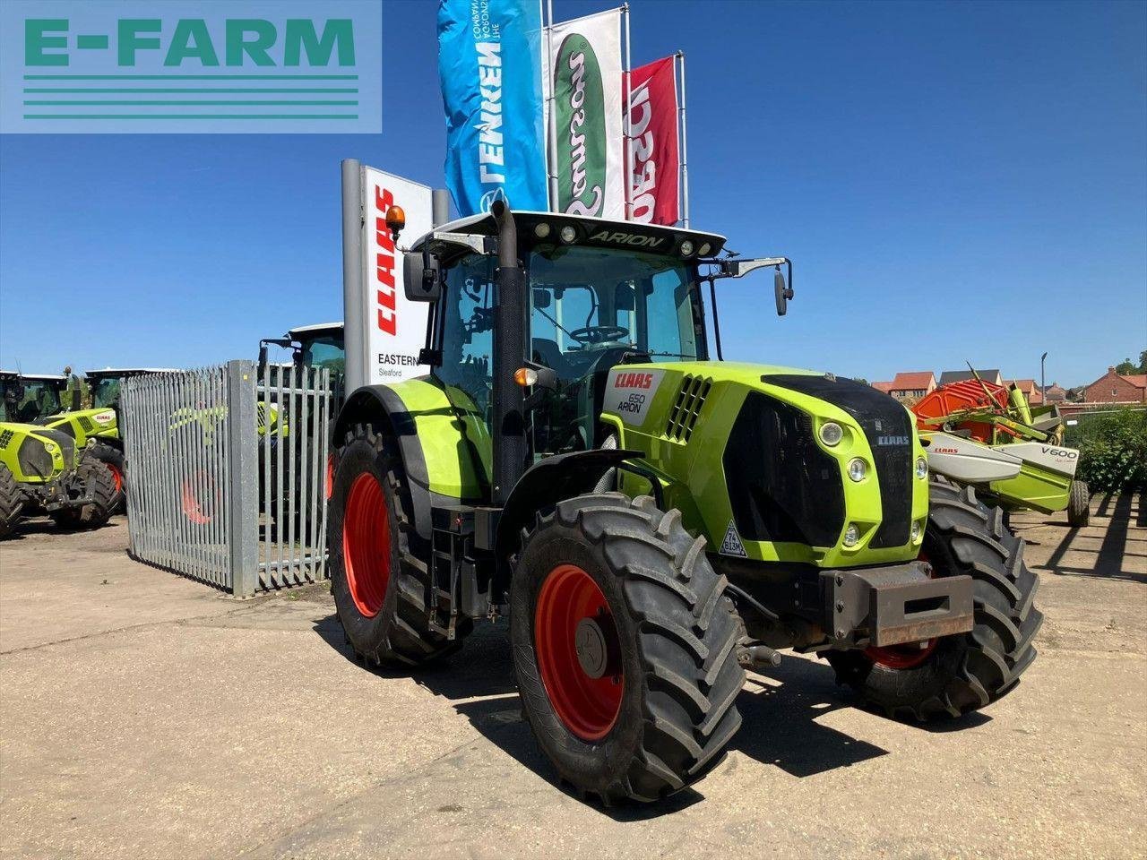 Traktor του τύπου CLAAS ARION 650, Gebrauchtmaschine σε BRIGG (Φωτογραφία 4)