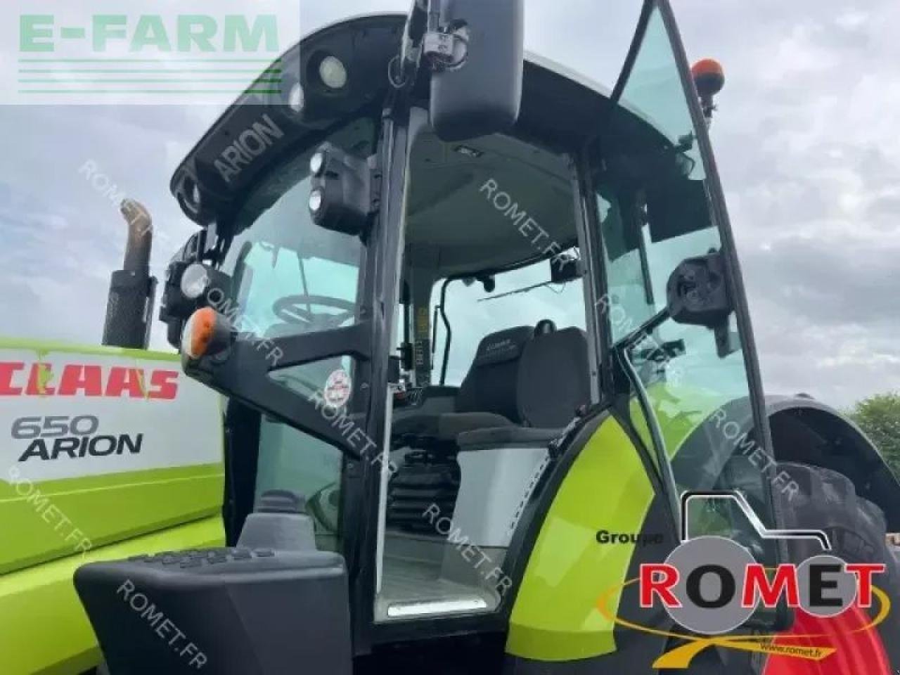 Traktor του τύπου CLAAS arion 650, Gebrauchtmaschine σε GENNES-SUR-GLAIZE (Φωτογραφία 6)