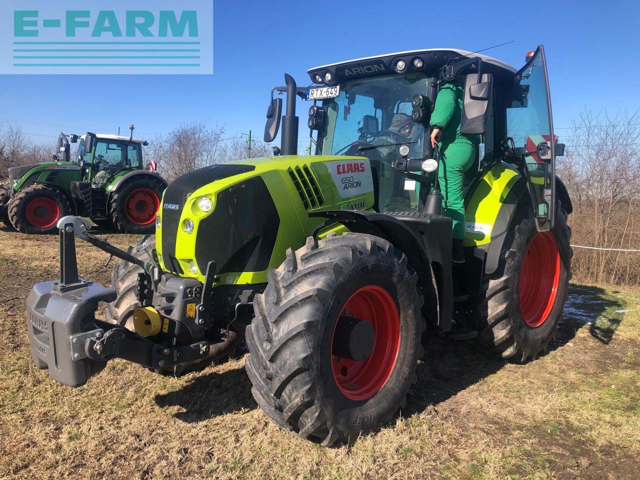 Traktor от тип CLAAS Arion 650, Gebrauchtmaschine в Hamburg (Снимка 22)
