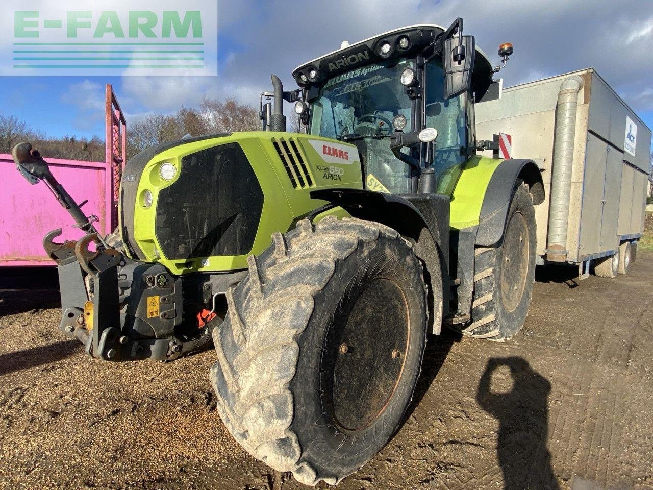 Traktor του τύπου CLAAS ARION 650, Gebrauchtmaschine σε FORRES (Φωτογραφία 1)