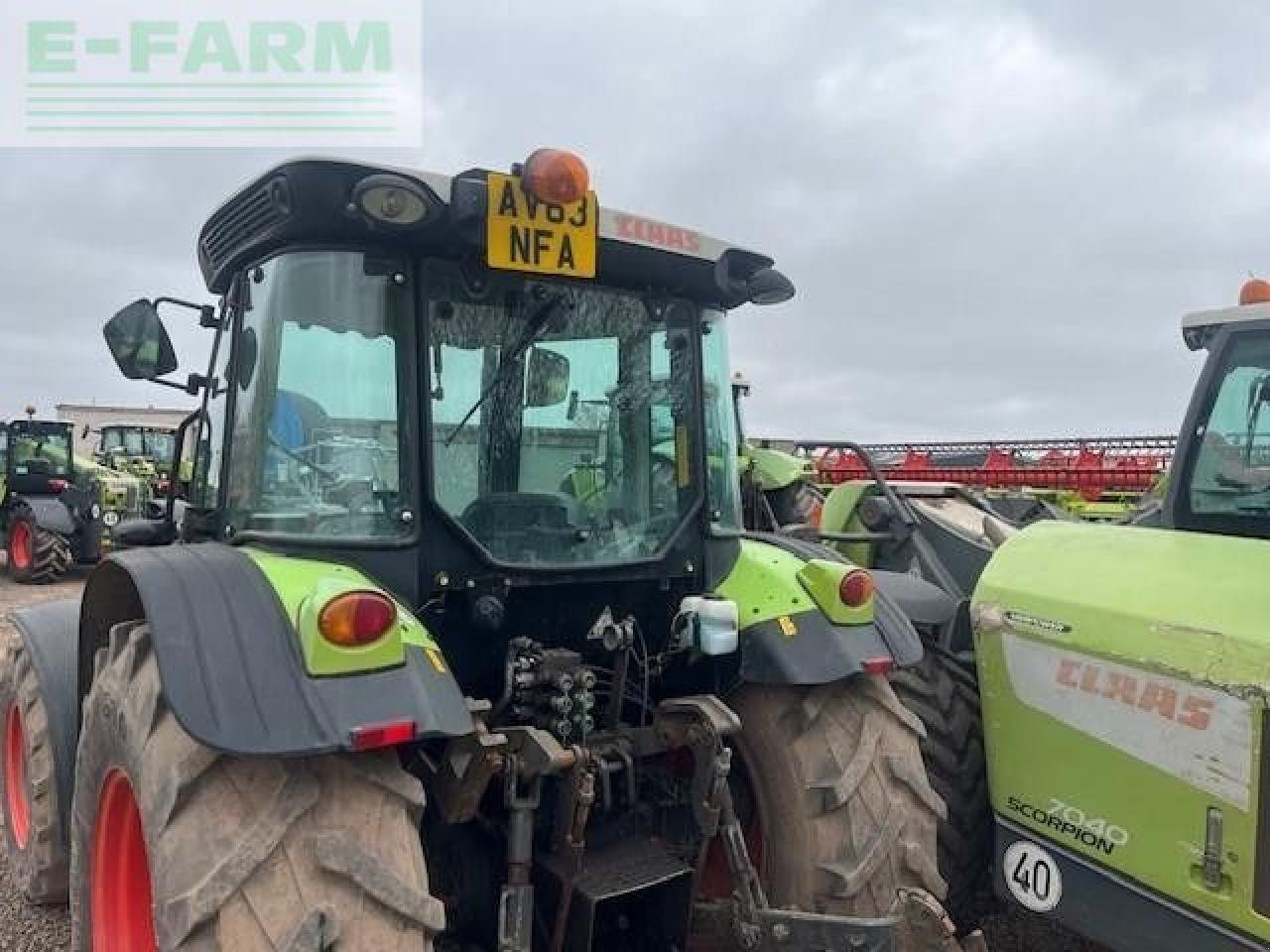 Traktor του τύπου CLAAS ARION 650, Gebrauchtmaschine σε LETHAM, FORFAR (Φωτογραφία 3)