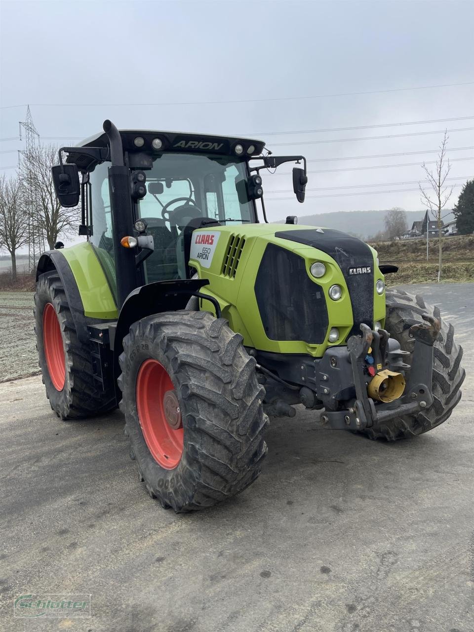 Traktor of the type CLAAS Arion 650, Gebrauchtmaschine in Idstein-Wörsdorf (Picture 3)