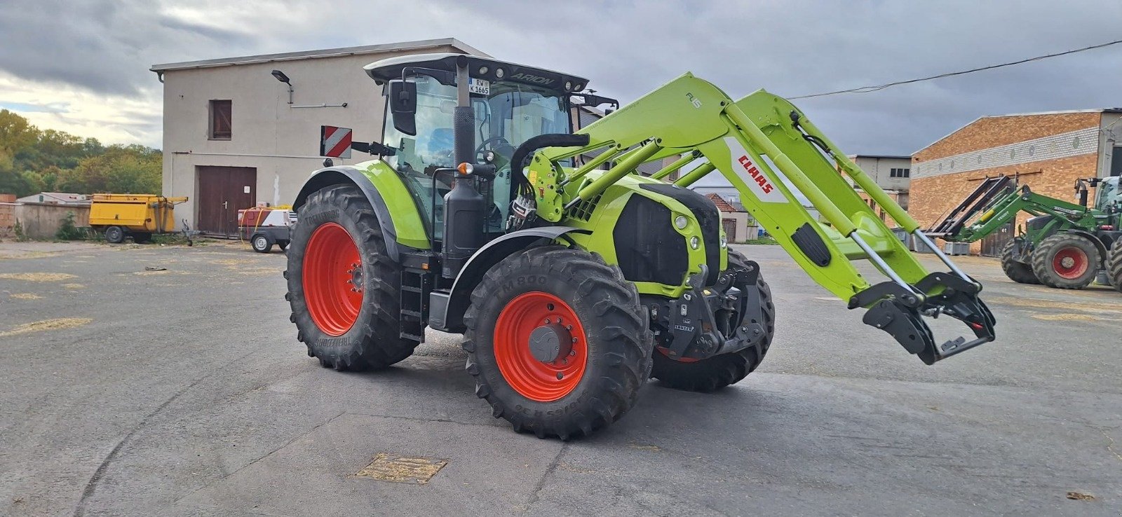 Traktor типа CLAAS Arion 650, Gebrauchtmaschine в Ebeleben (Фотография 3)