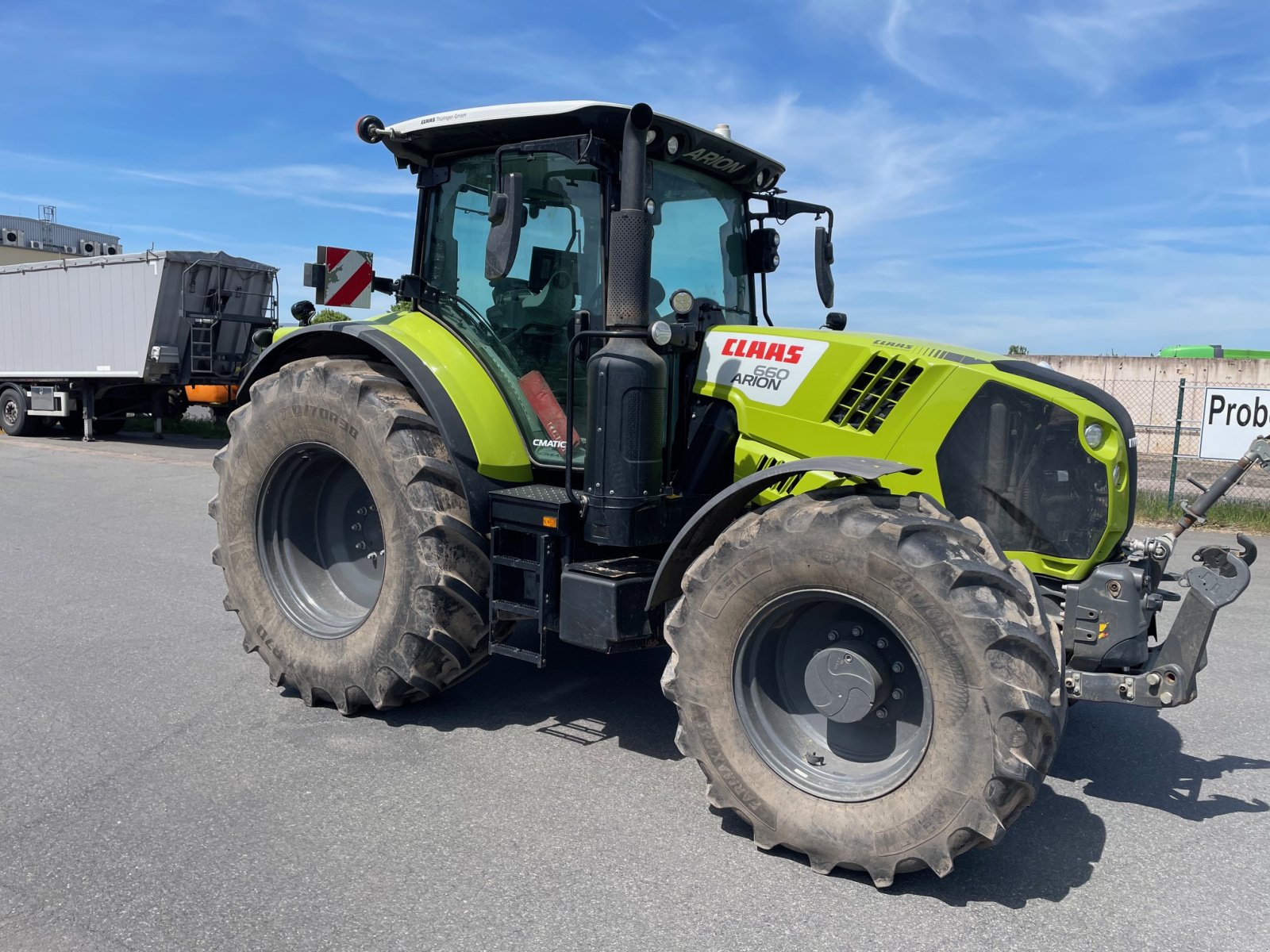 Traktor des Typs CLAAS Arion 660 C-matic, Gebrauchtmaschine in Ebeleben (Bild 2)