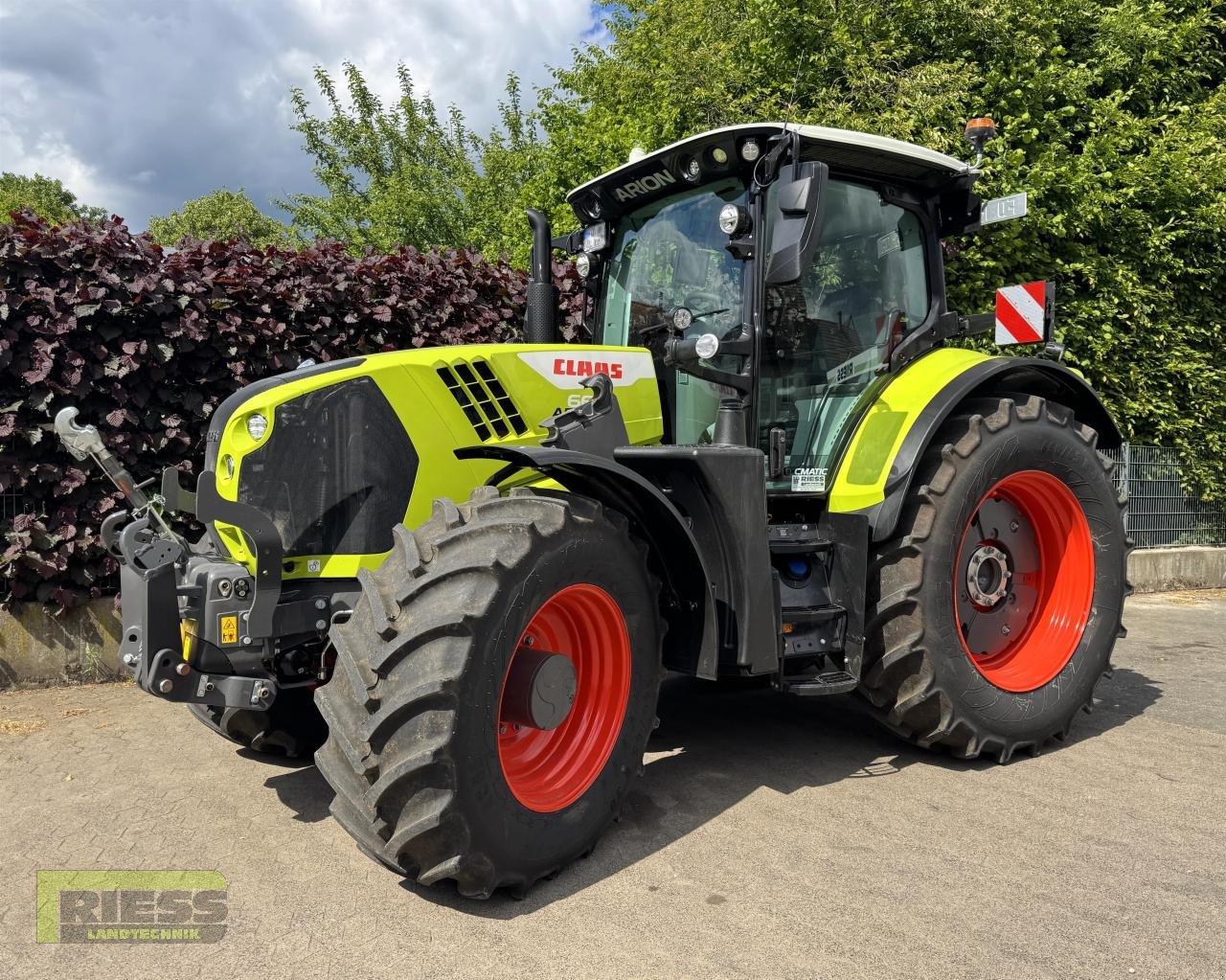 Traktor a típus CLAAS ARION 660 CEBIS Cmatic A97, Vorführmaschine ekkor: Homberg/Ohm - Maulbach (Kép 1)