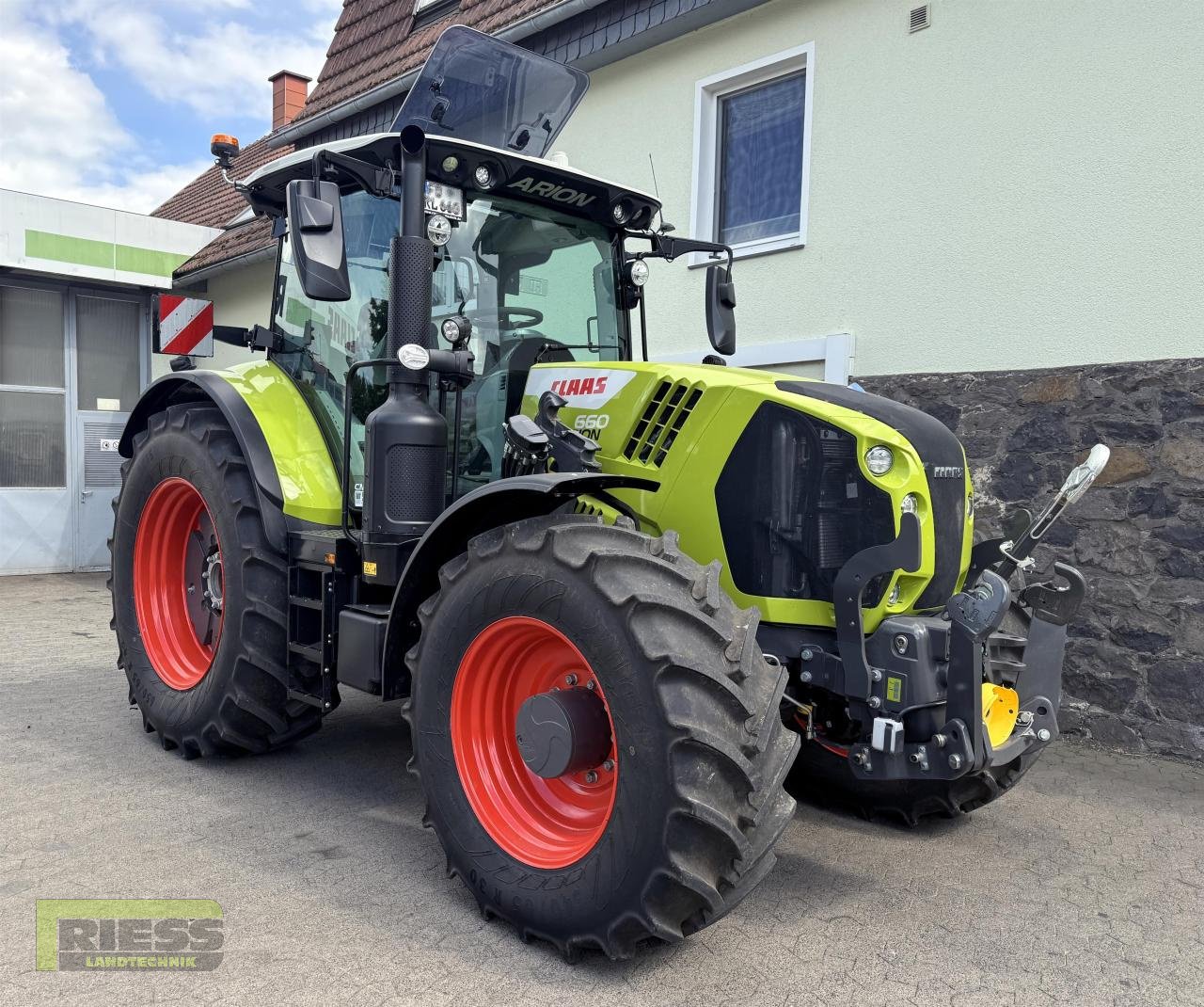 Traktor a típus CLAAS ARION 660 CEBIS Cmatic A97, Vorführmaschine ekkor: Homberg/Ohm - Maulbach (Kép 2)