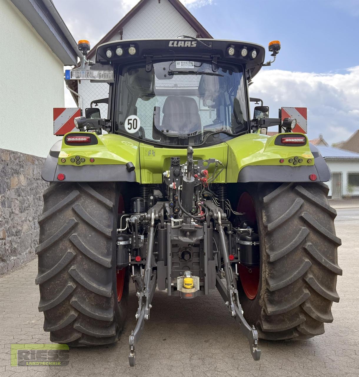 Traktor a típus CLAAS ARION 660 CEBIS Cmatic A97, Vorführmaschine ekkor: Homberg/Ohm - Maulbach (Kép 3)