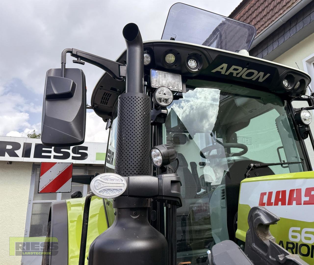 Traktor a típus CLAAS ARION 660 CEBIS Cmatic A97, Vorführmaschine ekkor: Homberg/Ohm - Maulbach (Kép 8)