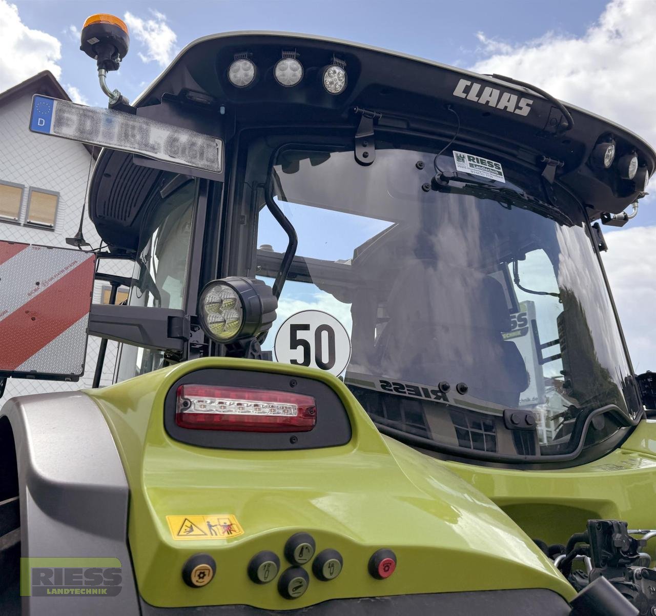 Traktor a típus CLAAS ARION 660 CEBIS Cmatic A97, Vorführmaschine ekkor: Homberg/Ohm - Maulbach (Kép 13)