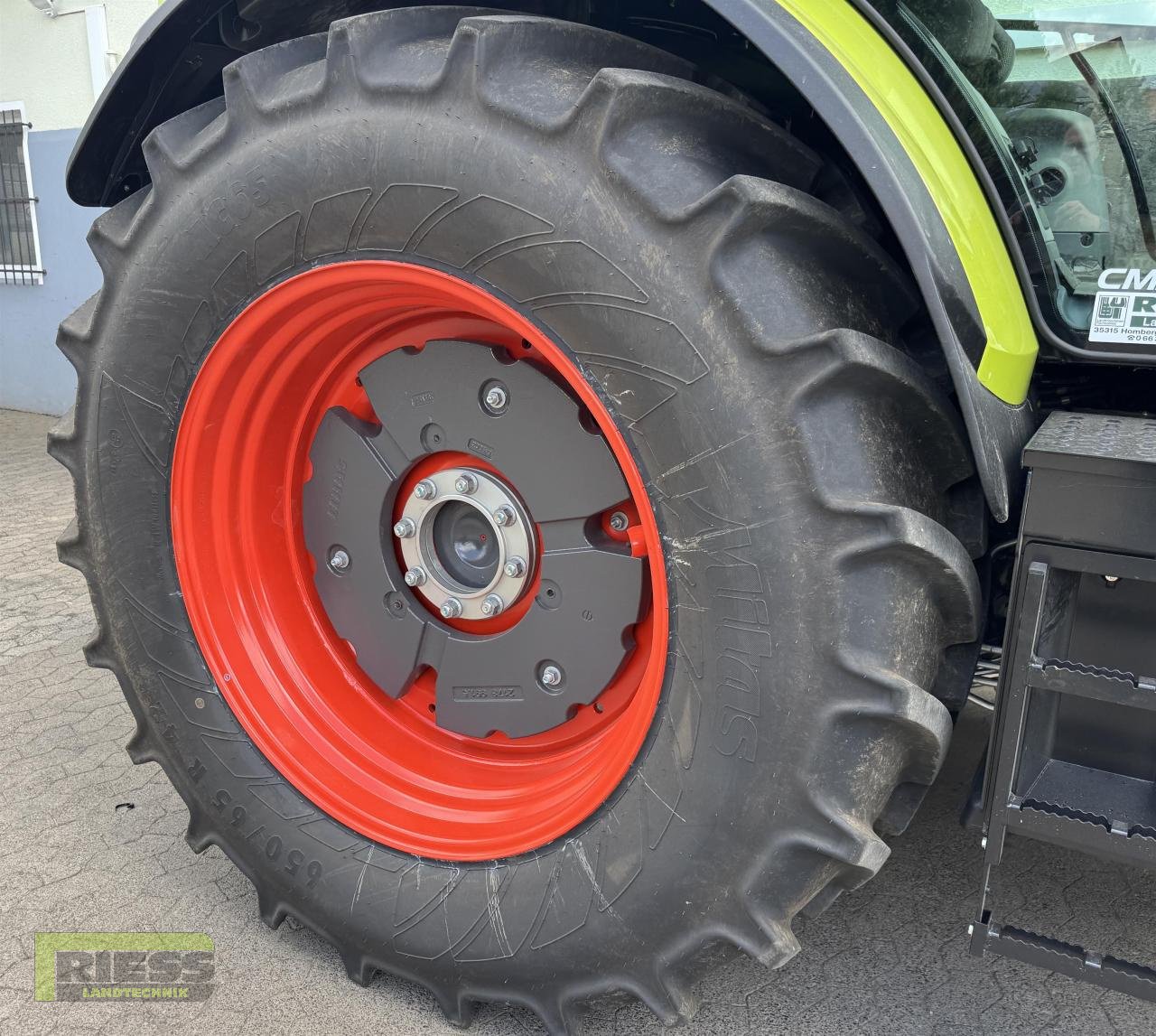 Traktor a típus CLAAS ARION 660 CEBIS Cmatic A97, Vorführmaschine ekkor: Homberg/Ohm - Maulbach (Kép 17)