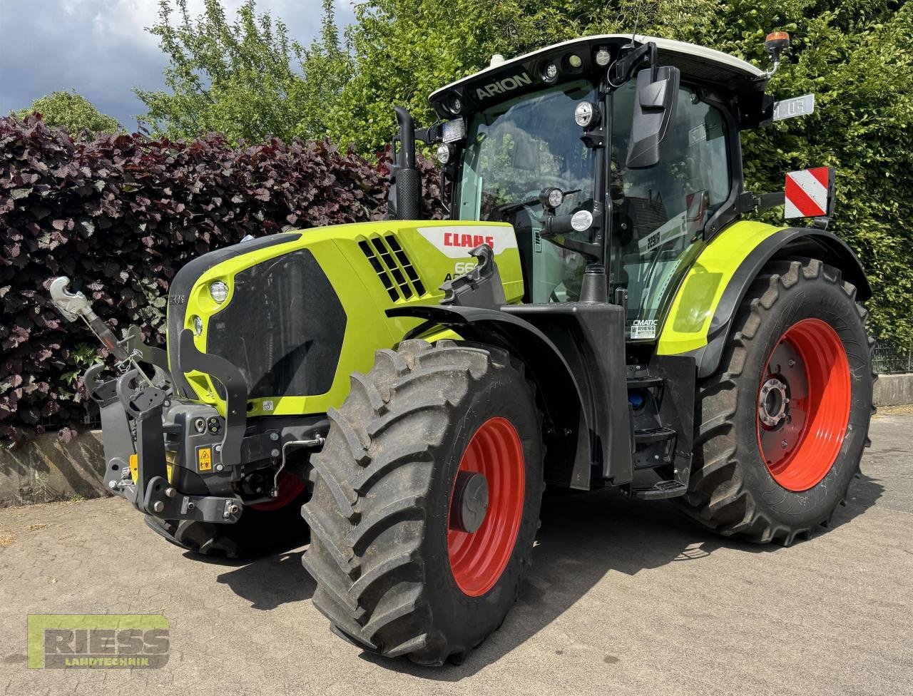 Traktor a típus CLAAS ARION 660 CEBIS Cmatic A97, Vorführmaschine ekkor: Homberg/Ohm - Maulbach (Kép 23)