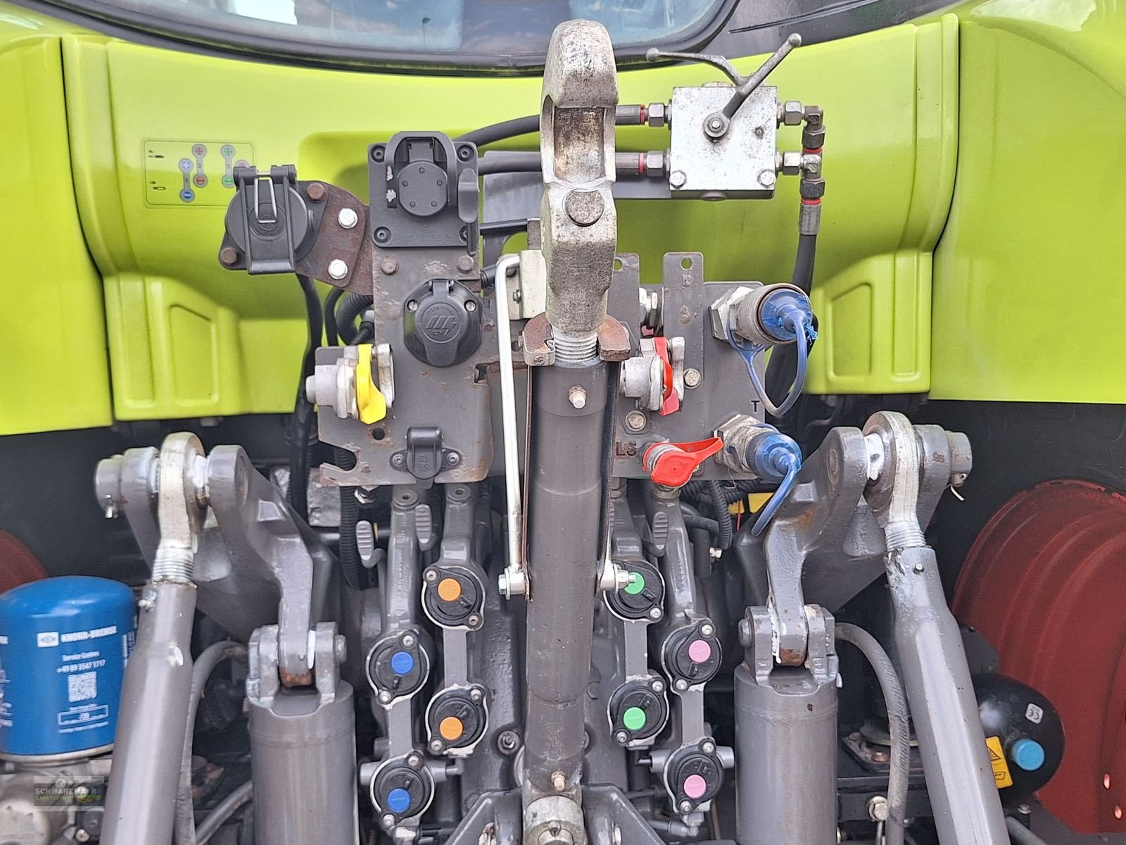 Traktor typu CLAAS Arion 660 CEBIS CMATIC, Gebrauchtmaschine v Aurolzmünster (Obrázek 8)