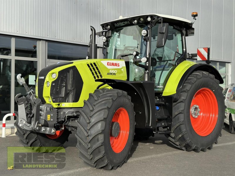 Traktor του τύπου CLAAS ARION 660 CEBIS Cmatic, Neumaschine σε Homberg/Ohm - Maulbach (Φωτογραφία 1)