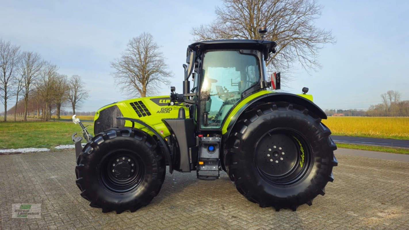 Traktor of the type CLAAS Arion 660 Cebis Edeltrecker, Neumaschine in Rhede / Brual (Picture 7)